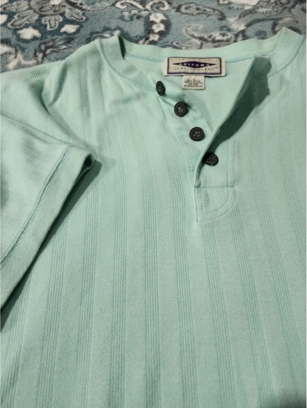 Vintage The Original Arizona Jean Co Soft Collar Shirt Size Large
